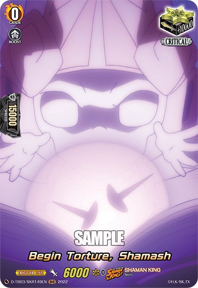 Begin Torture, Shamash (D-TB03/SKR149EN) [Shaman King] | Total Play