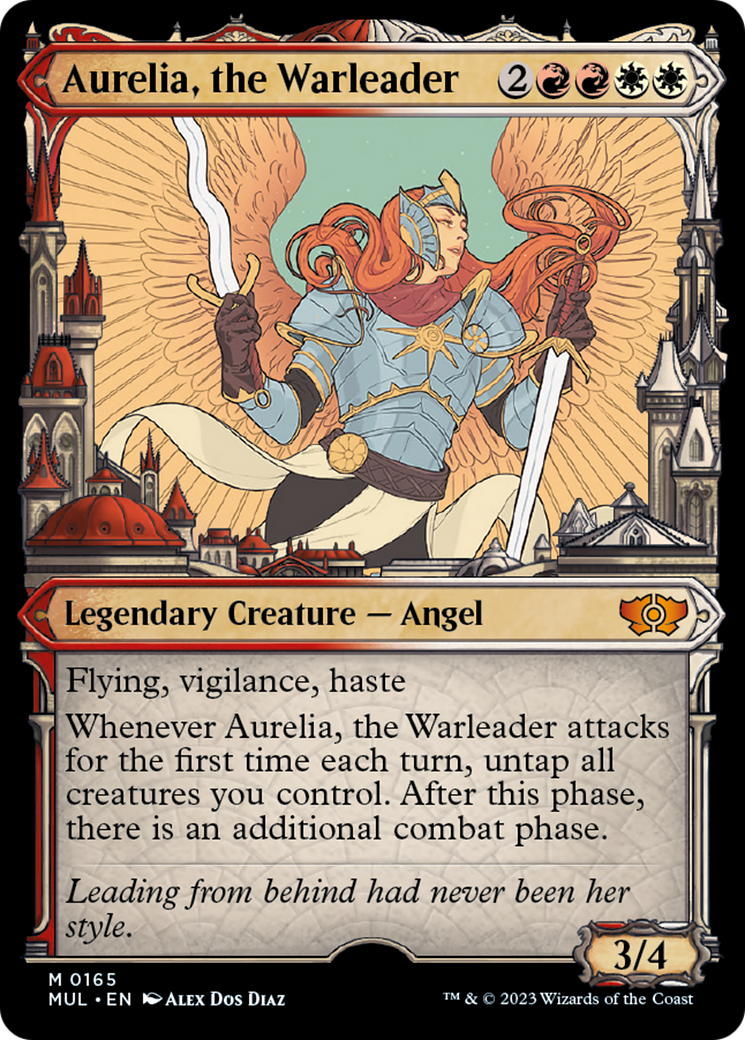 Aurelia, the Warleader (Halo Foil) [Multiverse Legends] | Total Play