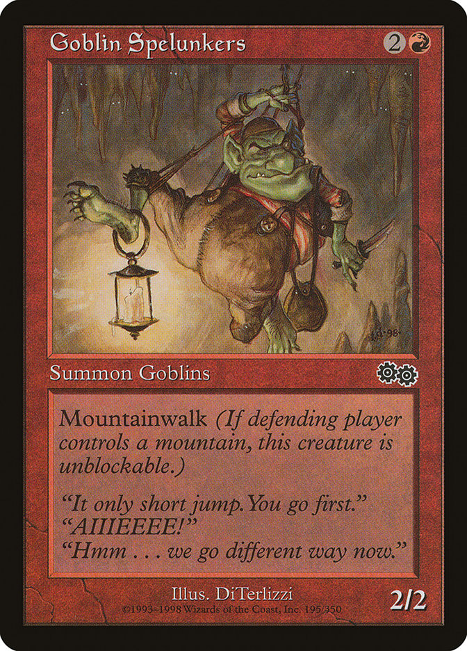 Goblin Spelunkers [Urza's Saga] | Total Play