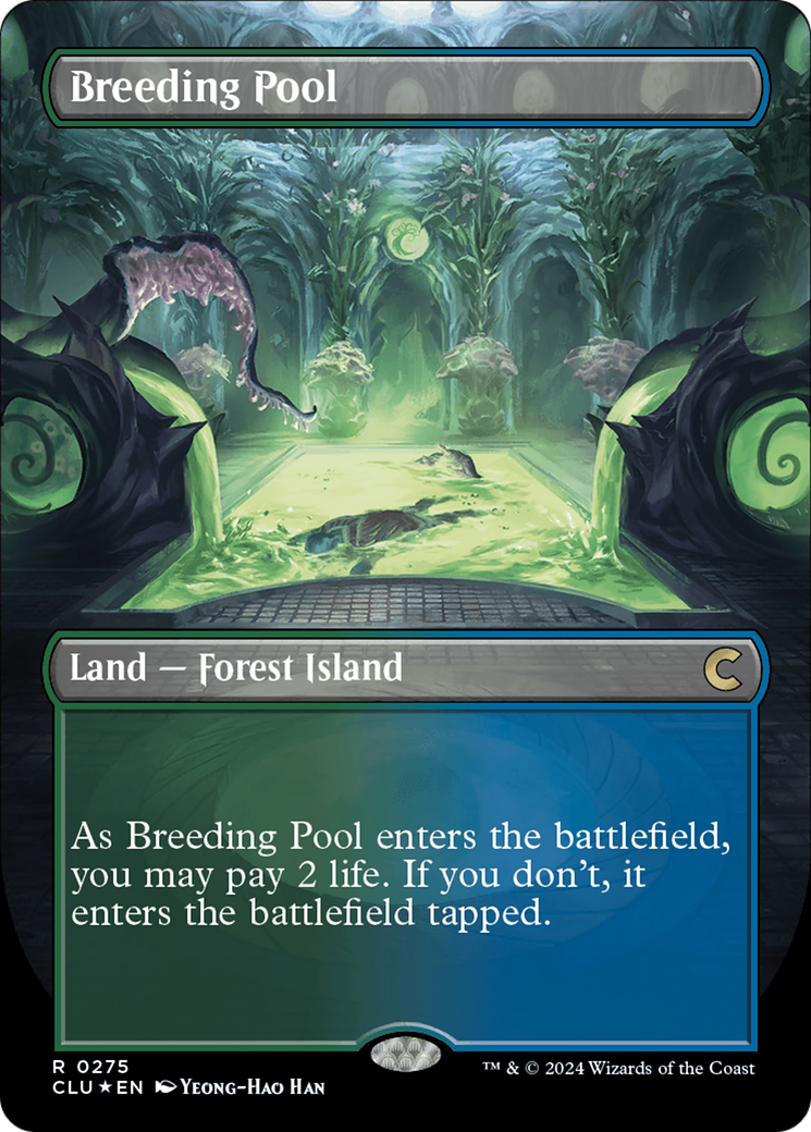 Breeding Pool (Borderless) [Ravnica: Clue Edition] | Total Play