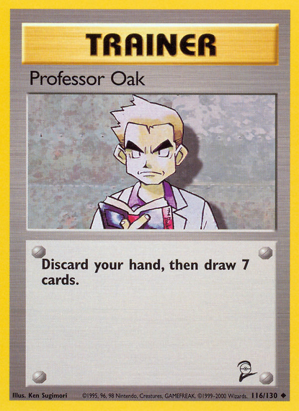 Professor Oak (116/130) [Base Set 2] | Total Play