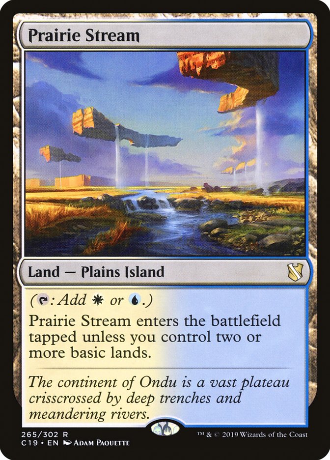 Prairie Stream [Commander 2019] | Total Play