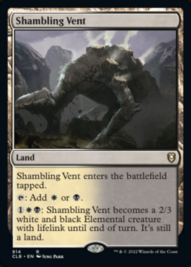 Shambling Vent [Commander Legends: Battle for Baldur's Gate] | Total Play