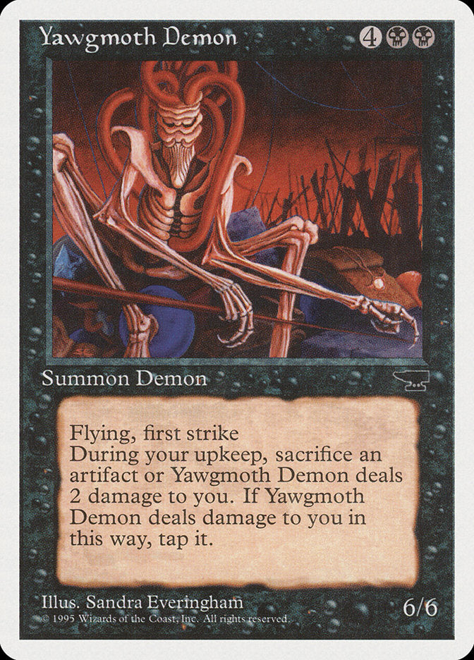 Yawgmoth Demon [Chronicles] | Total Play