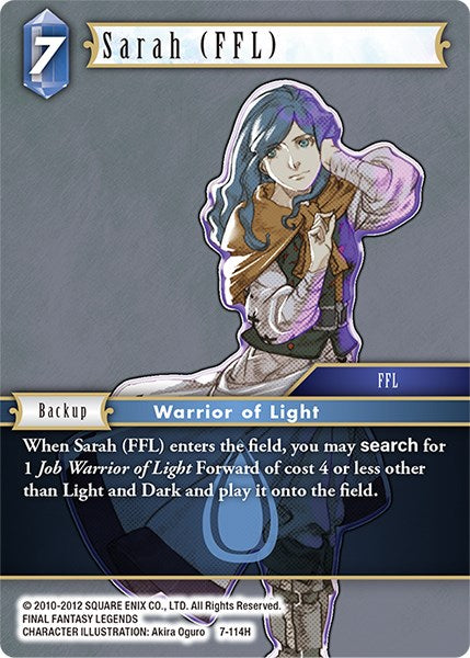 Sarah (FFL) [Opus VII] | Total Play