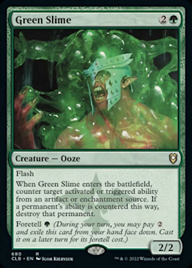 Green Slime [Commander Legends: Battle for Baldur's Gate] | Total Play