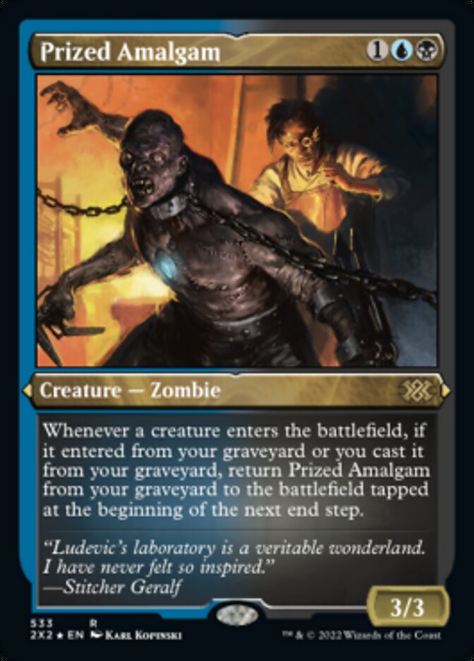 Prized Amalgam (Foil Etched) [Double Masters 2022] | Total Play