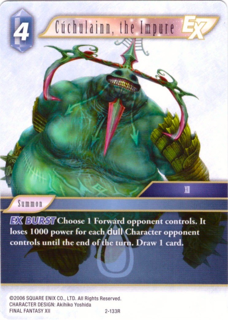 Cuchulainn, the Impure EX (Deck Exclusive) [Opus II] | Total Play