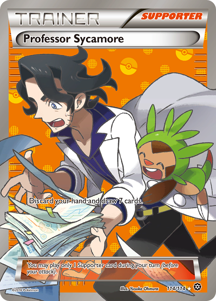 Professor Sycamore (114/114) [XY: Steam Siege] | Total Play