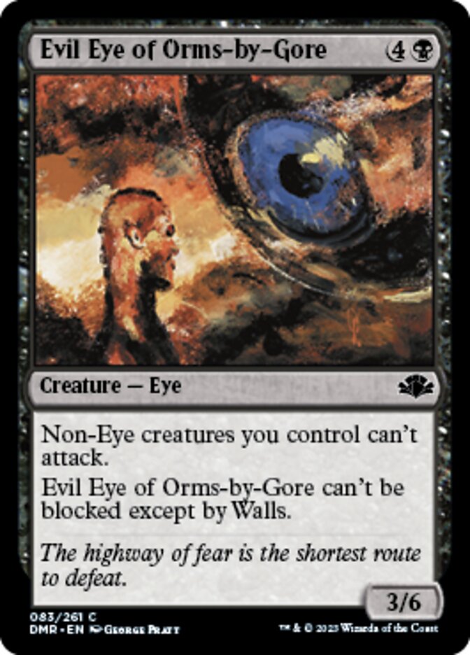 Evil Eye of Orms-by-Gore [Dominaria Remastered] | Total Play