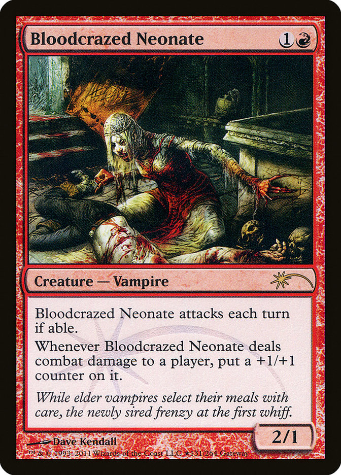 Bloodcrazed Neonate [Wizards Play Network 2011] | Total Play