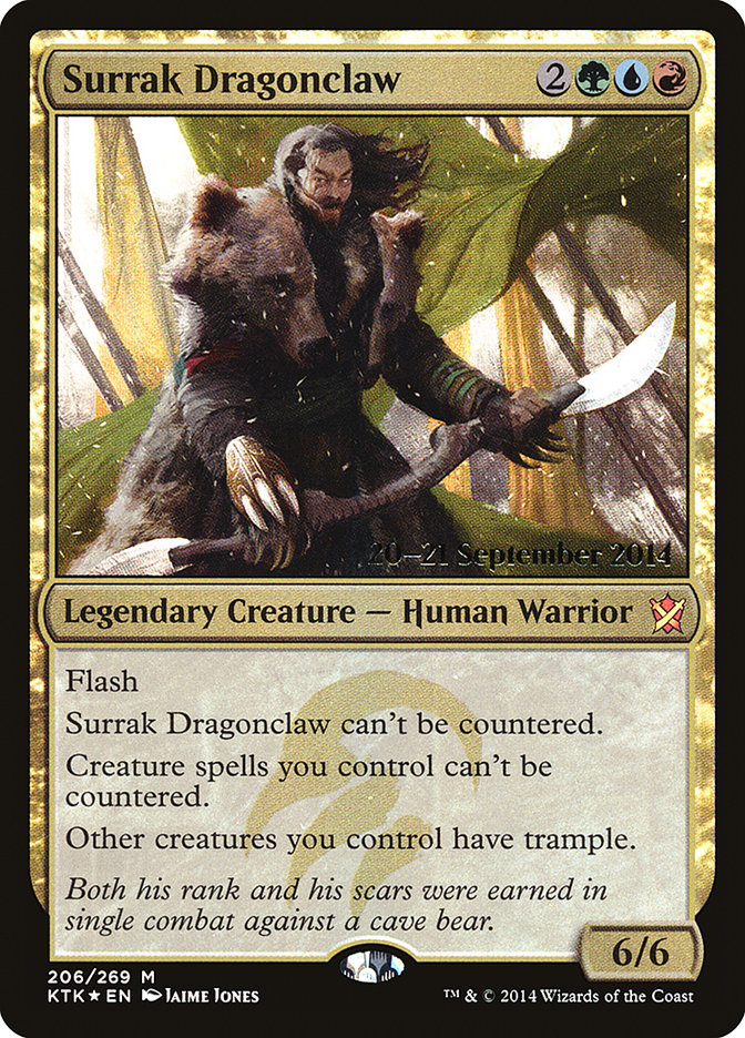 Surrak Dragonclaw [Khans of Tarkir Prerelease Promos] | Total Play