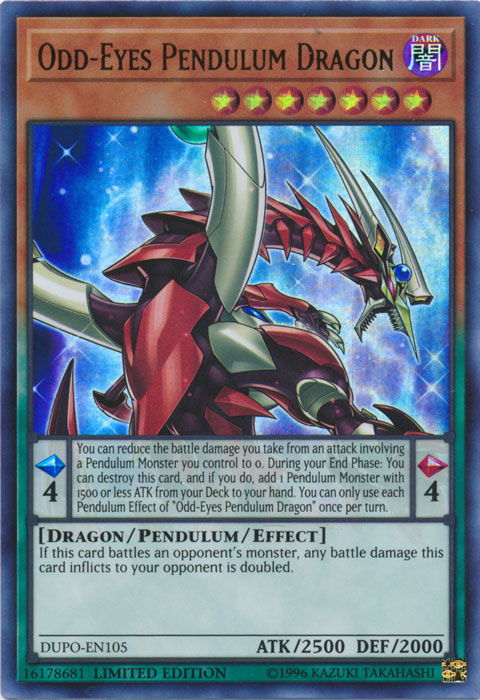 Odd-Eyes Pendulum Dragon [DUPO-EN105] Ultra Rare | Total Play