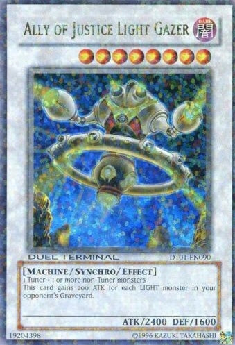 Ally of Justice Light Gazer [DT01-EN090] Ultra Rare | Total Play