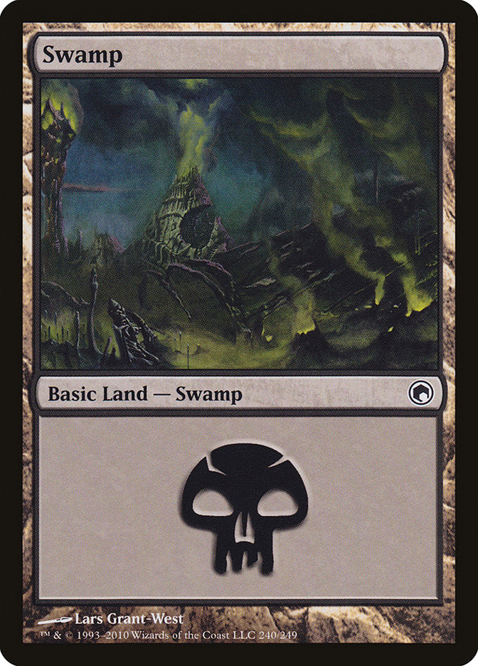 Swamp (240) [Scars of Mirrodin] | Total Play