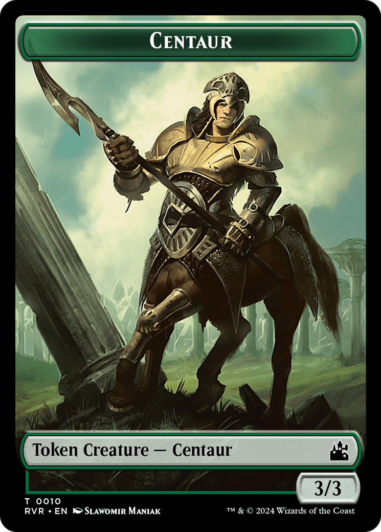 Centaur Token [Ravnica Remastered Tokens] | Total Play