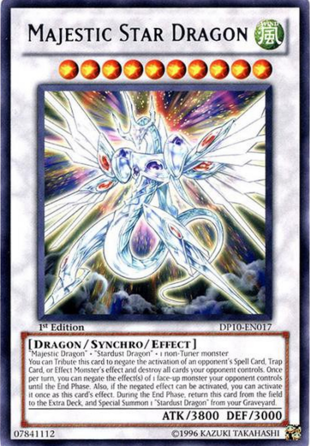 Majestic Star Dragon [DP10-EN017] Rare | Total Play