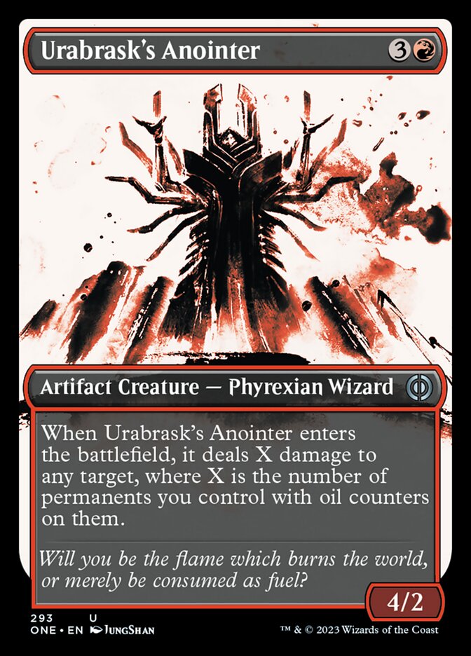 Urabrask's Anointer (Showcase Ichor) [Phyrexia: All Will Be One] | Total Play