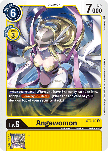 Angewomon [ST3-09] [Starter Deck: Heaven's Yellow] | Total Play