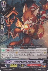 Stealth Beast, Charcoal Fox (G-BT03/079EN) [Sovereign Star Dragon] | Total Play