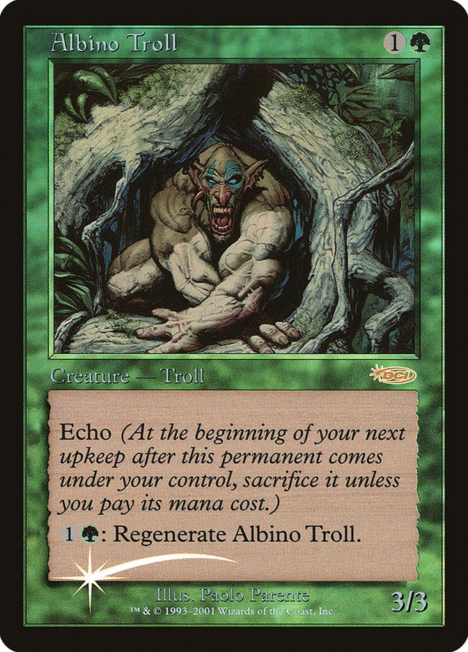 Albino Troll [Friday Night Magic 2002] | Total Play