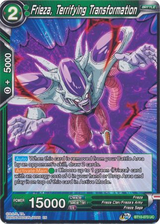 Frieza, Terrifying Transformation (BT10-073) [Rise of the Unison Warrior] | Total Play