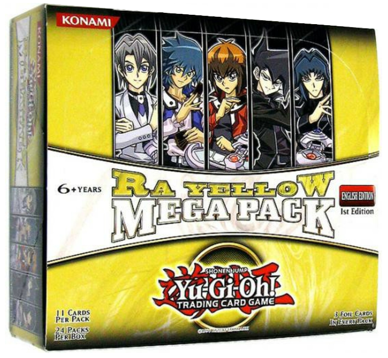 Ra Yellow Mega Pack - Booster Box (1st Edition) | Total Play