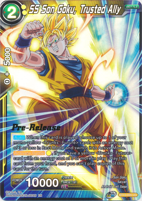 SS Son Goku, Trusted Ally (BT13-095) [Supreme Rivalry Prerelease Promos] | Total Play