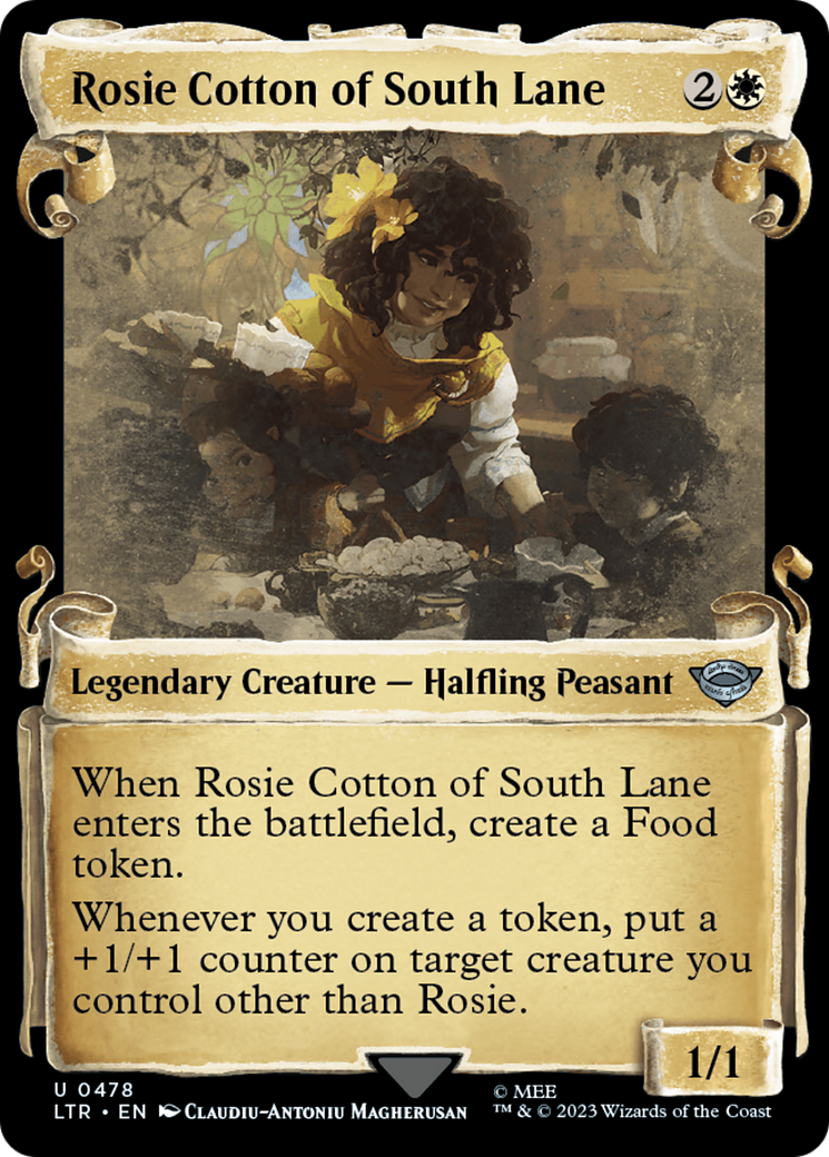 Rosie Cotton of South Lane [The Lord of the Rings: Tales of Middle-Earth Showcase Scrolls] | Total Play