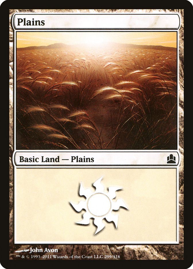 Plains (299) [Commander 2011] | Total Play