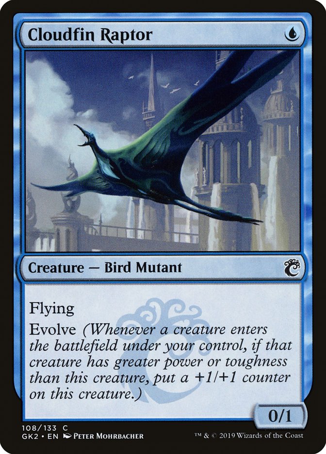 Cloudfin Raptor [Ravnica Allegiance Guild Kit] | Total Play