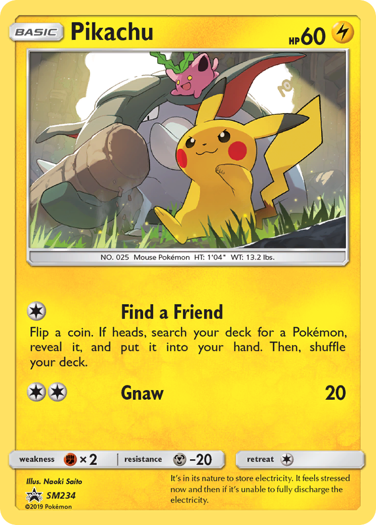 Pikachu (SM234) [Sun & Moon: Black Star Promos] | Total Play