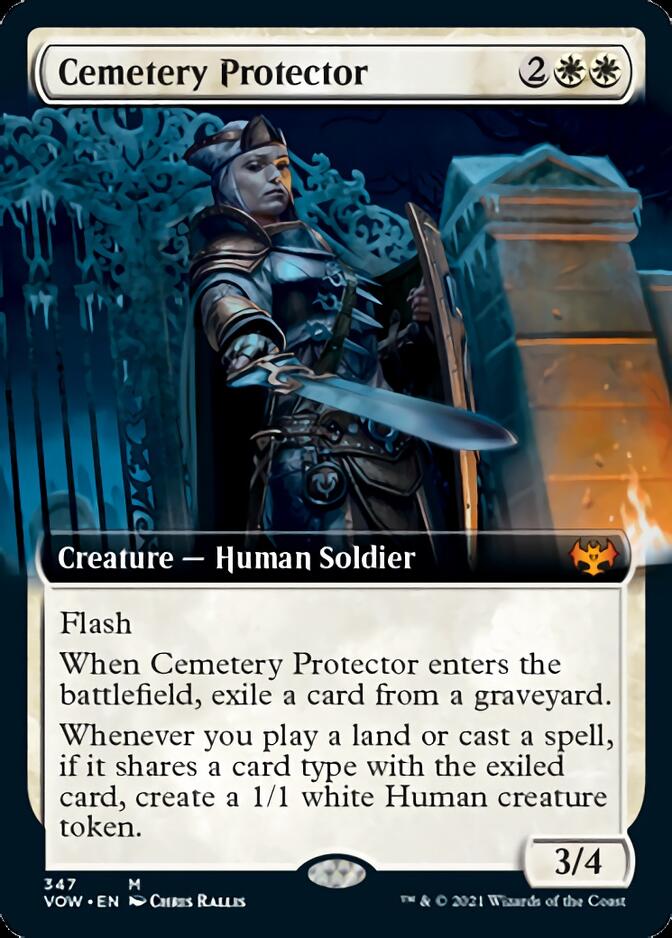 Cemetery Protector (Extended Art) [Innistrad: Crimson Vow] | Total Play