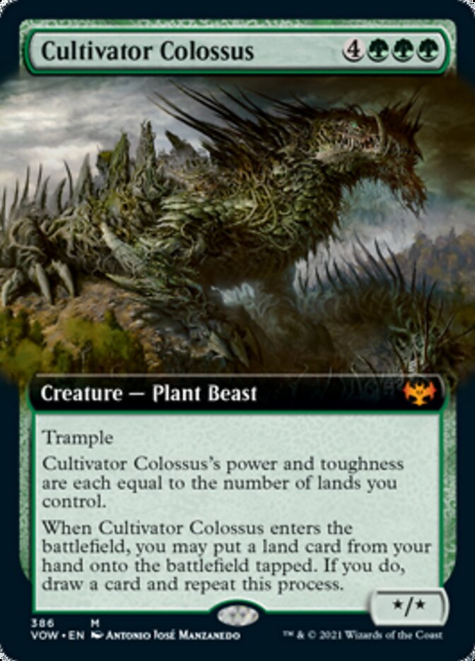 Cultivator Colossus (Extended Art) [Innistrad: Crimson Vow] | Total Play