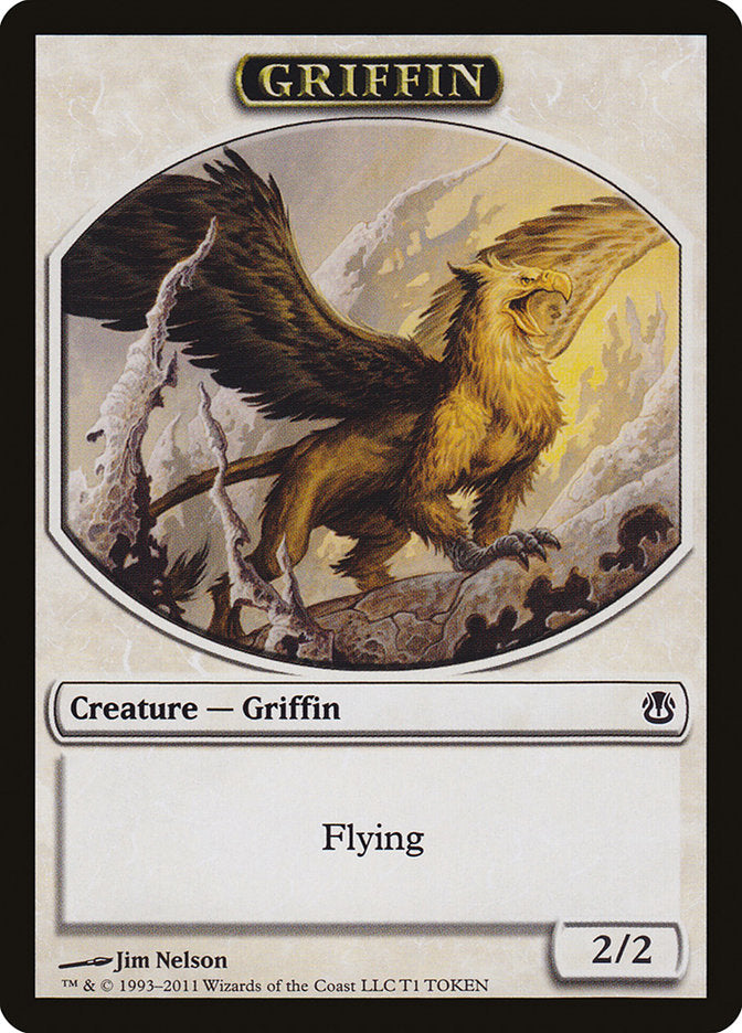 Griffin Token [Duel Decks: Ajani vs. Nicol Bolas Tokens] | Total Play