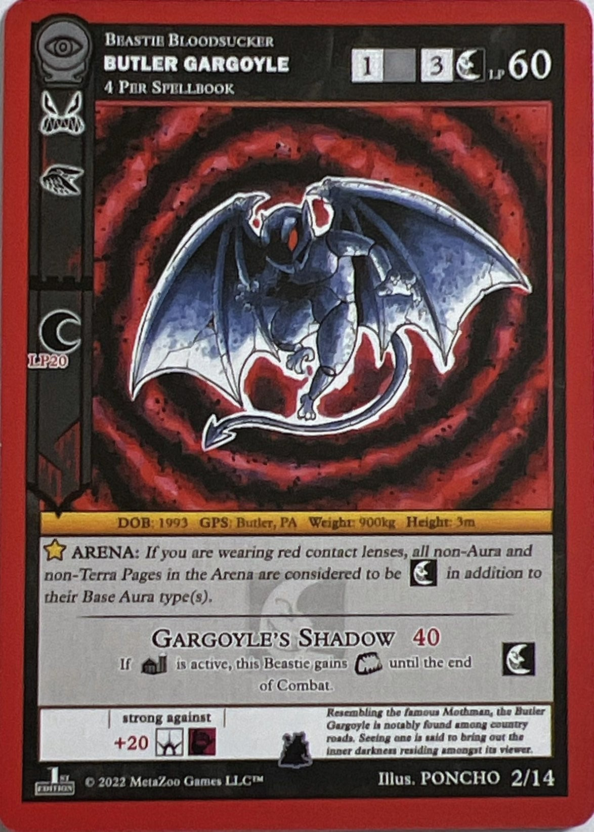 Butler Gargoyle [Seance: First Edition Release Event Deck] | Total Play