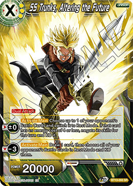 SS Trunks, Altering the Future (BT13-093) [Supreme Rivalry] | Total Play