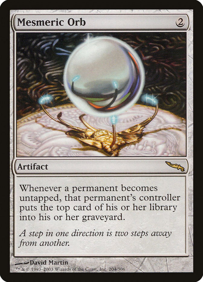 Mesmeric Orb [Mirrodin] | Total Play