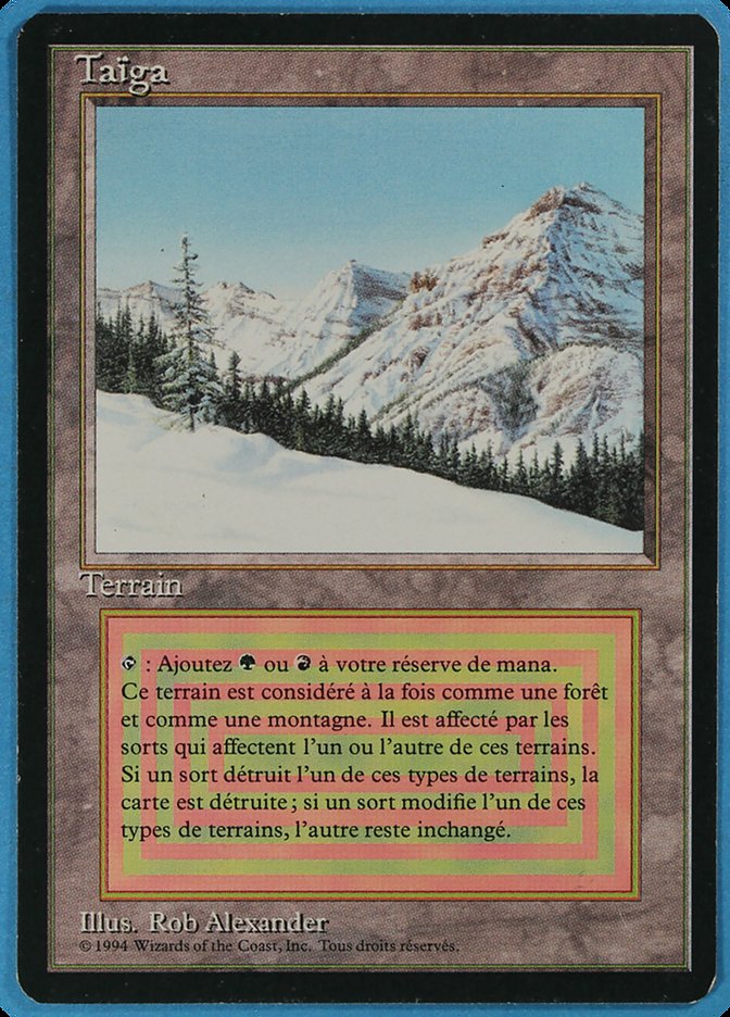 Taiga [Foreign Black Border] | Total Play