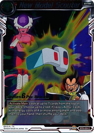 New Model Scouter (BT6-024_PR) [Destroyer Kings Prerelease Promos] | Total Play