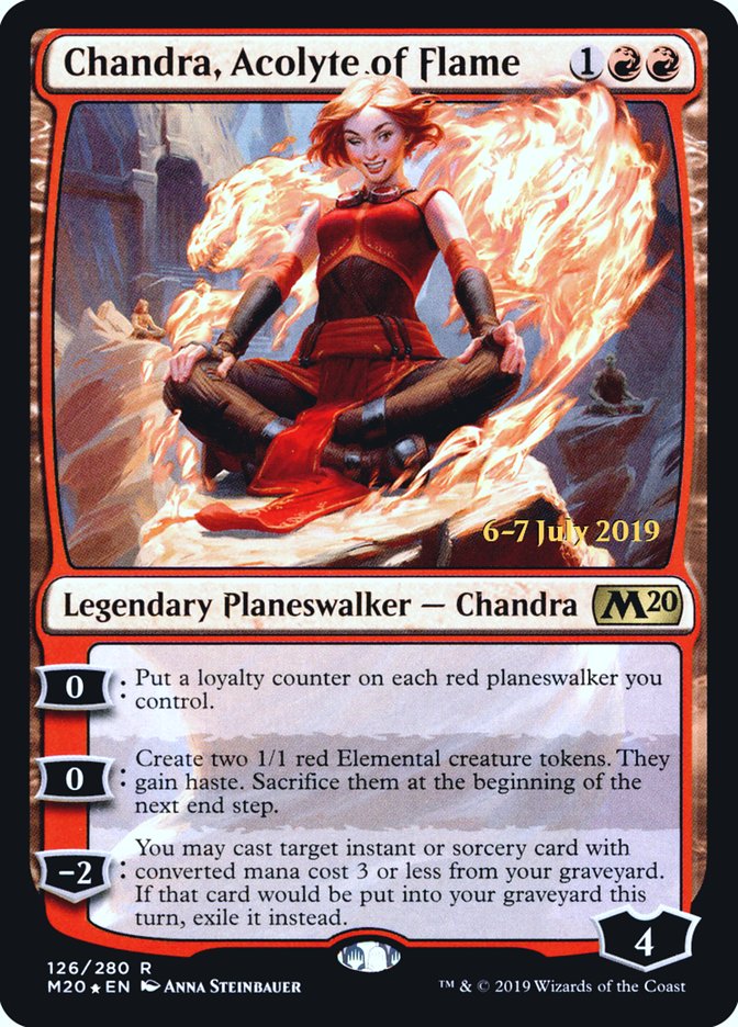 Chandra, Acolyte of Flame [Core Set 2020 Prerelease Promos] | Total Play