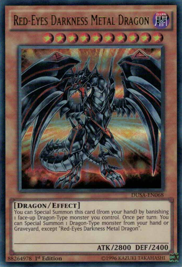 Red-Eyes Darkness Metal Dragon [DUSA-EN068] Ultra Rare | Total Play