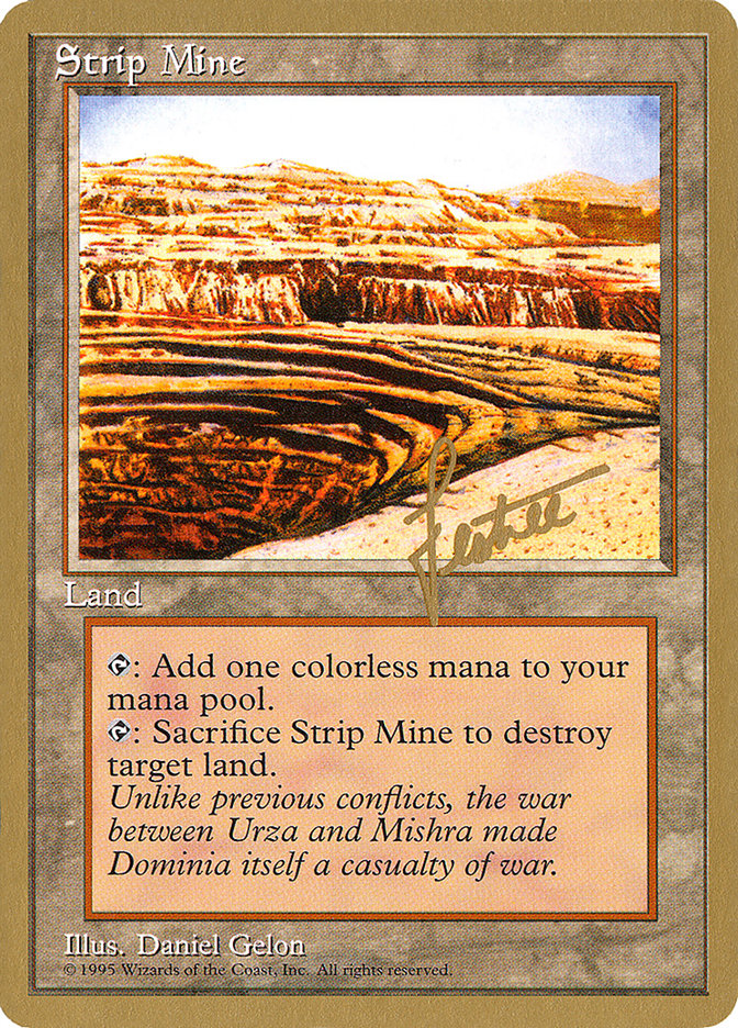 Strip Mine (Bertrand Lestree) [Pro Tour Collector Set] | Total Play