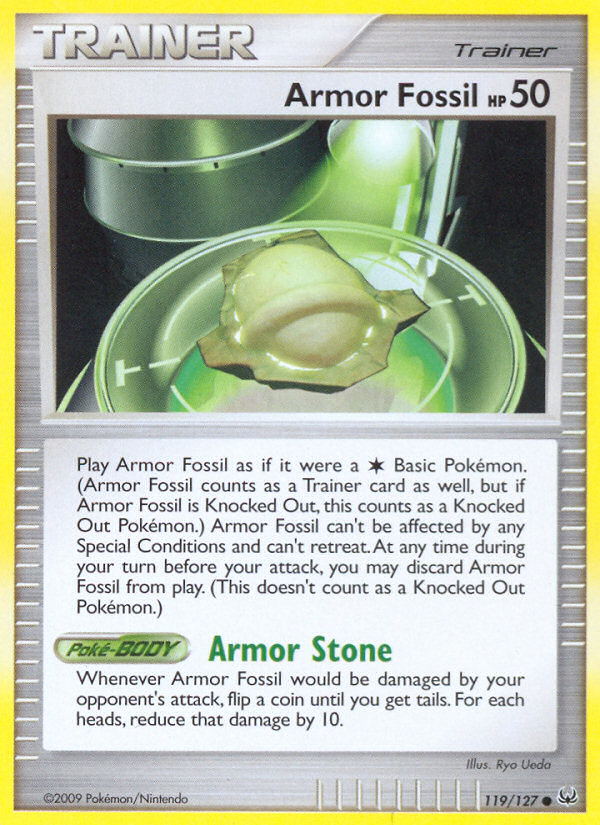 Armor Fossil (119/127) [Platinum: Base Set] | Total Play