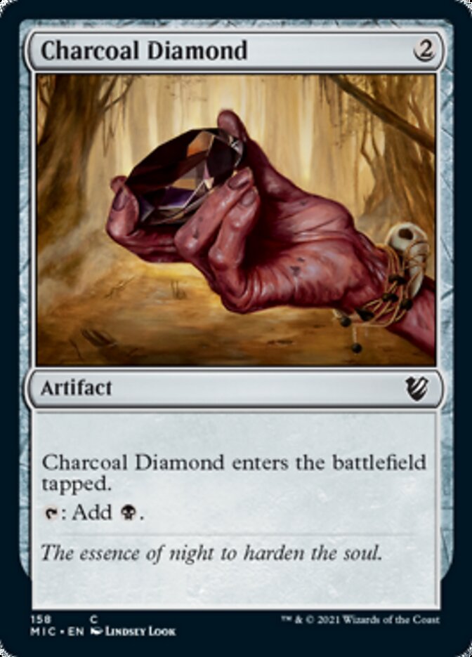 Charcoal Diamond [Innistrad: Midnight Hunt Commander] | Total Play