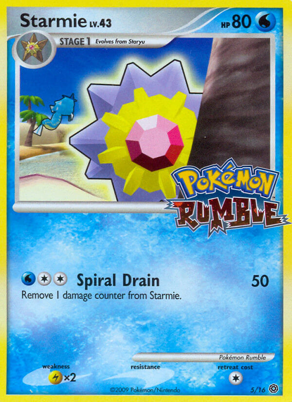 Starmie (5/16) [Pokémon Rumble] | Total Play