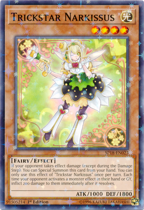 Trickstar Narkissus [SP18-EN023] Starfoil Rare | Total Play