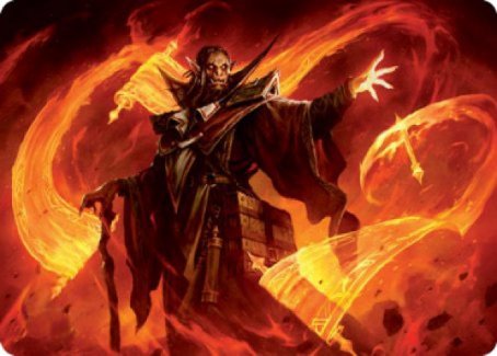Plargg, Dean of Chaos Art Card [Strixhaven: School of Mages Art Series] | Total Play