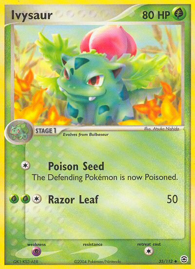 Ivysaur (35/112) [EX: FireRed & LeafGreen] | Total Play