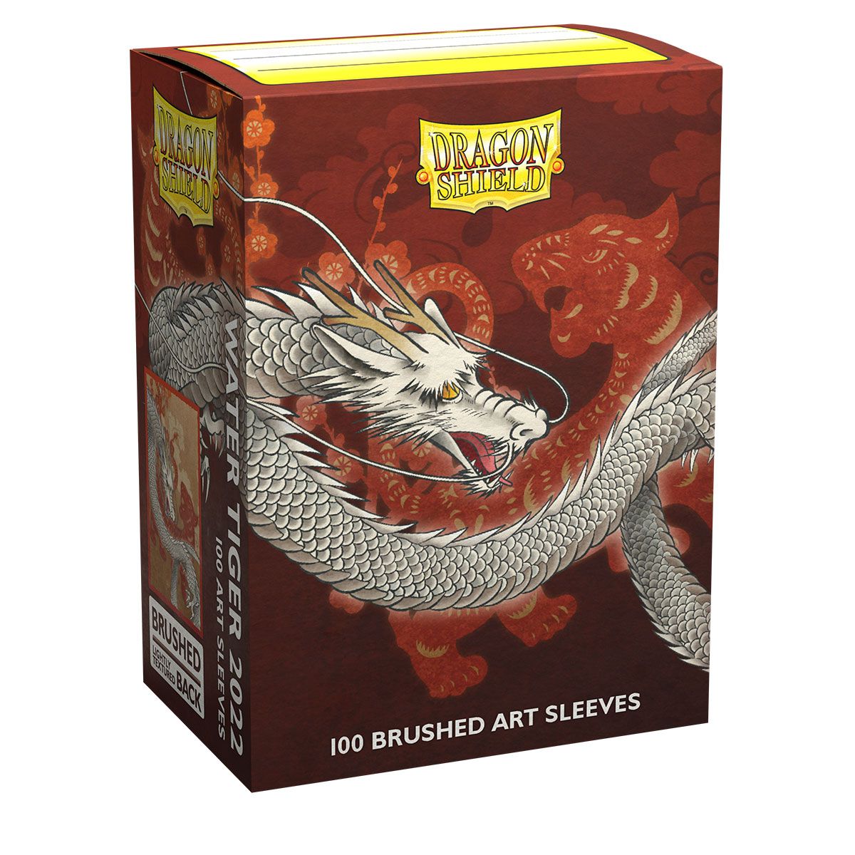 Dragon Shield: Standard 100ct Brushed Art Sleeves - Water Tiger (2022) | Total Play